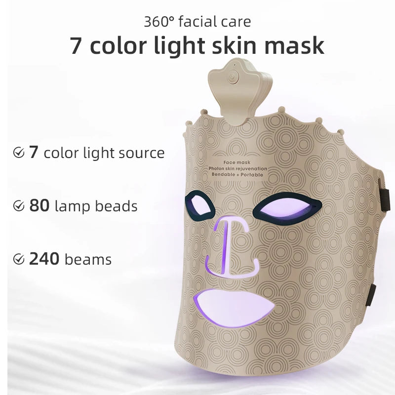 7 Color LED Mask Silicone PREMIUM